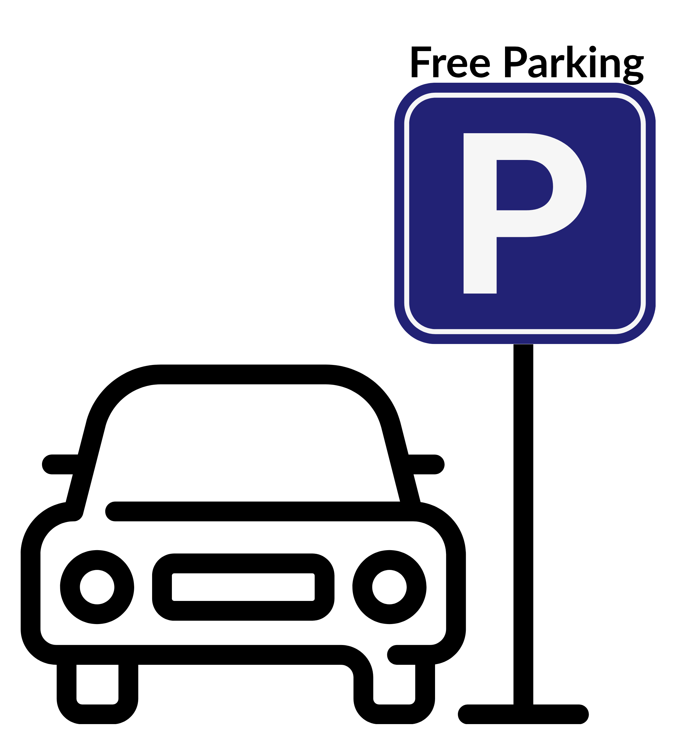 Free parking icon for Content Hub Studio